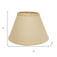 Beige Linen Empire Lamp Shade