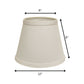 White No Slub Innsbruck Empire Lamp Shade