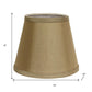 Tan No Slub Innsbruck Empire Lamp Shade
