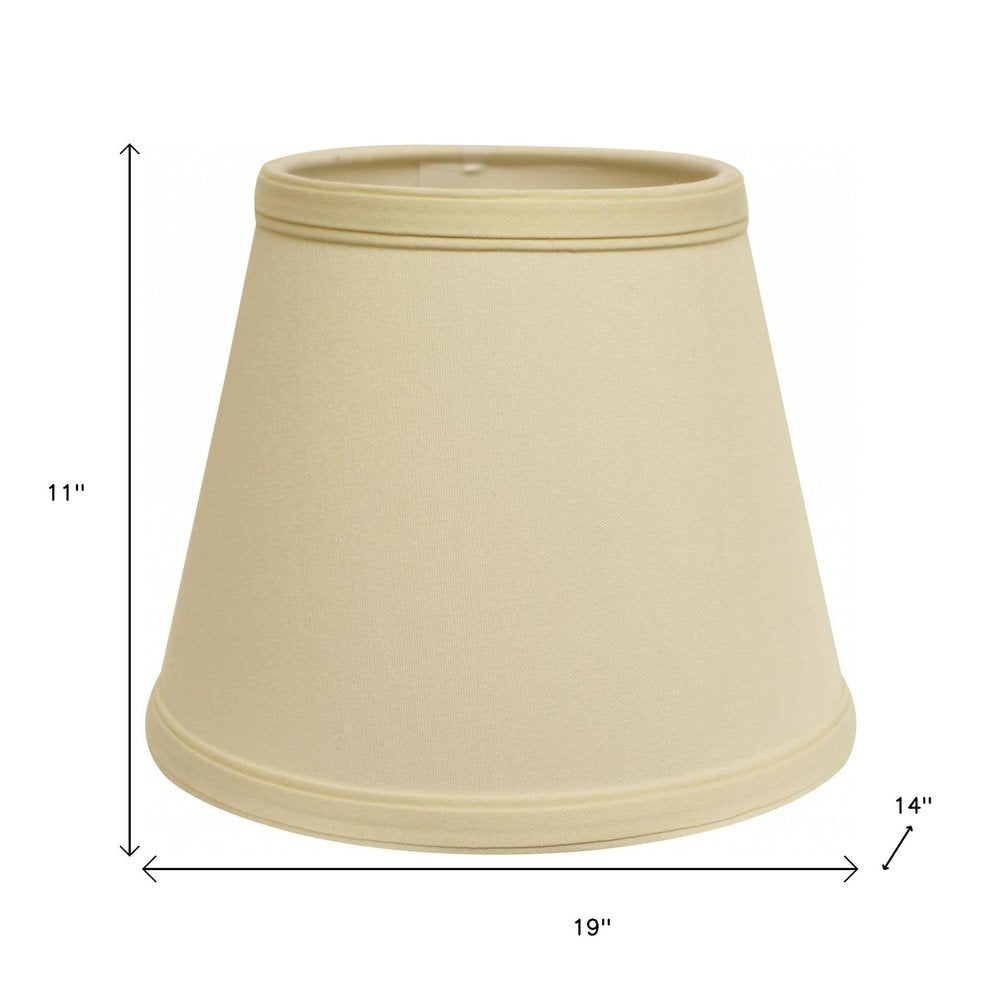 Ivory No Slub Innsbruck Empire Lamp Shade