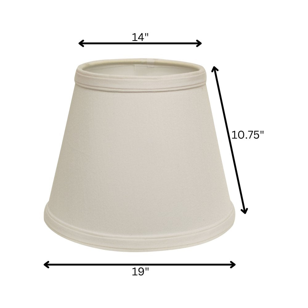 White No Slub Innsbruck Empire Lamp Shade