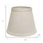 White No Slub Innsbruck Empire Lamp Shade