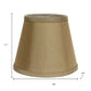 Tan No Slub Innsbruck Empire Lamp Shade
