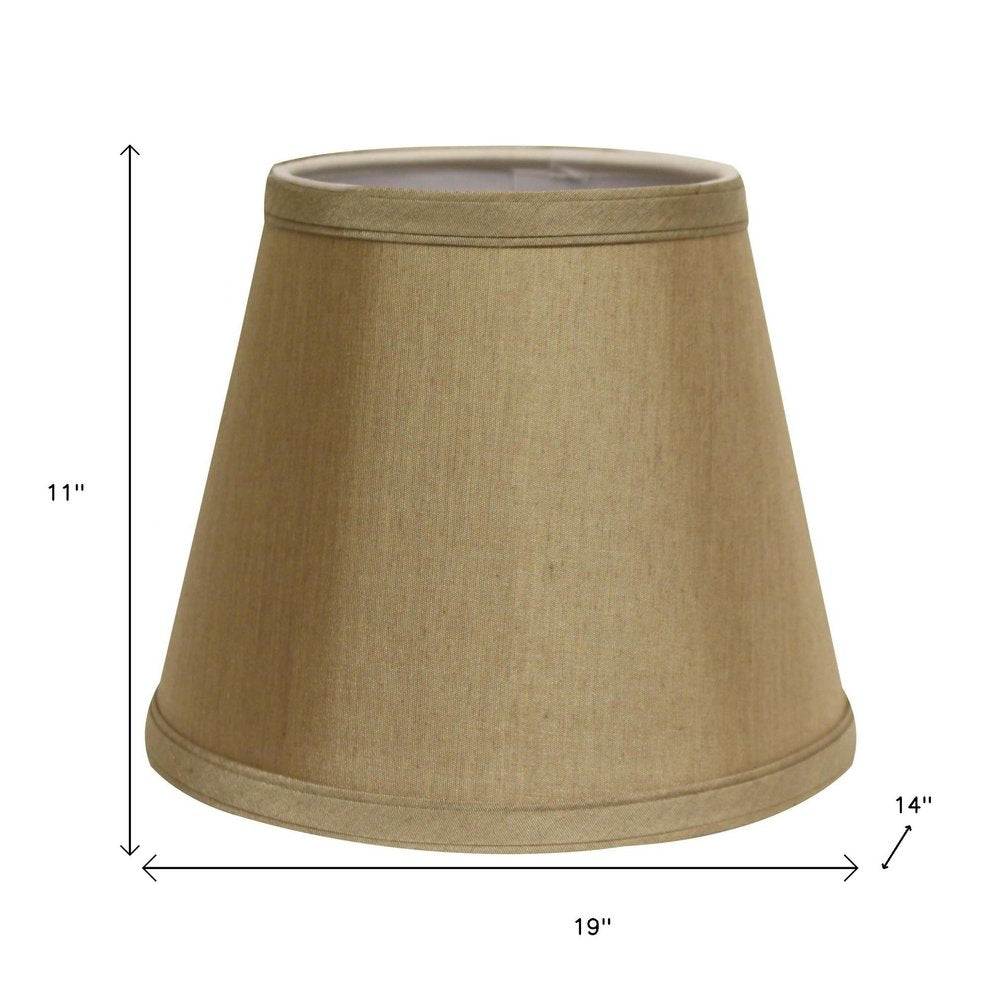 Tan No Slub Innsbruck Empire Lamp Shade