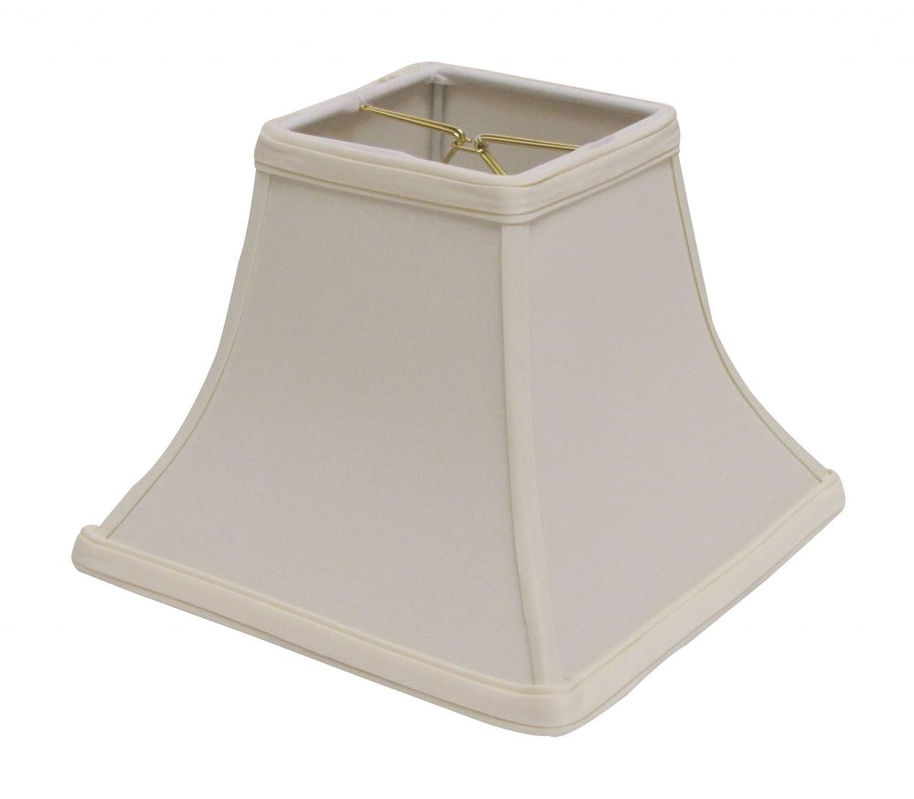 Ivory No Slub Innsbruck Square Lamp Shade