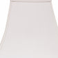 White No Slub Innsbruck Square Lamp Shade
