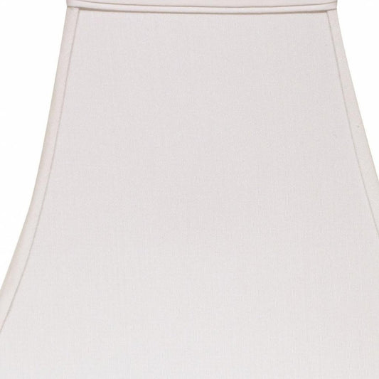 White No Slub Innsbruck Square Lamp Shade