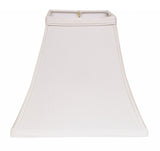 White No Slub Innsbruck Square Lamp Shade