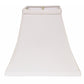 White No Slub Innsbruck Square Lamp Shade