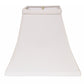 White No Slub Innsbruck Square Lamp Shade