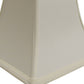 Ivory No Slub Innsbruck Square Lamp Shade