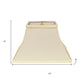 Ivory No Slub Innsbruck Bell Lamp Shade