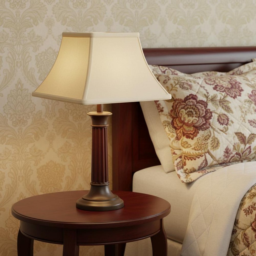 Ivory No Slub Innsbruck Bell Lamp Shade