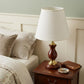 Off White Linen Empire Lamp Shade