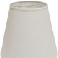 Off White Linen Empire Lamp Shade