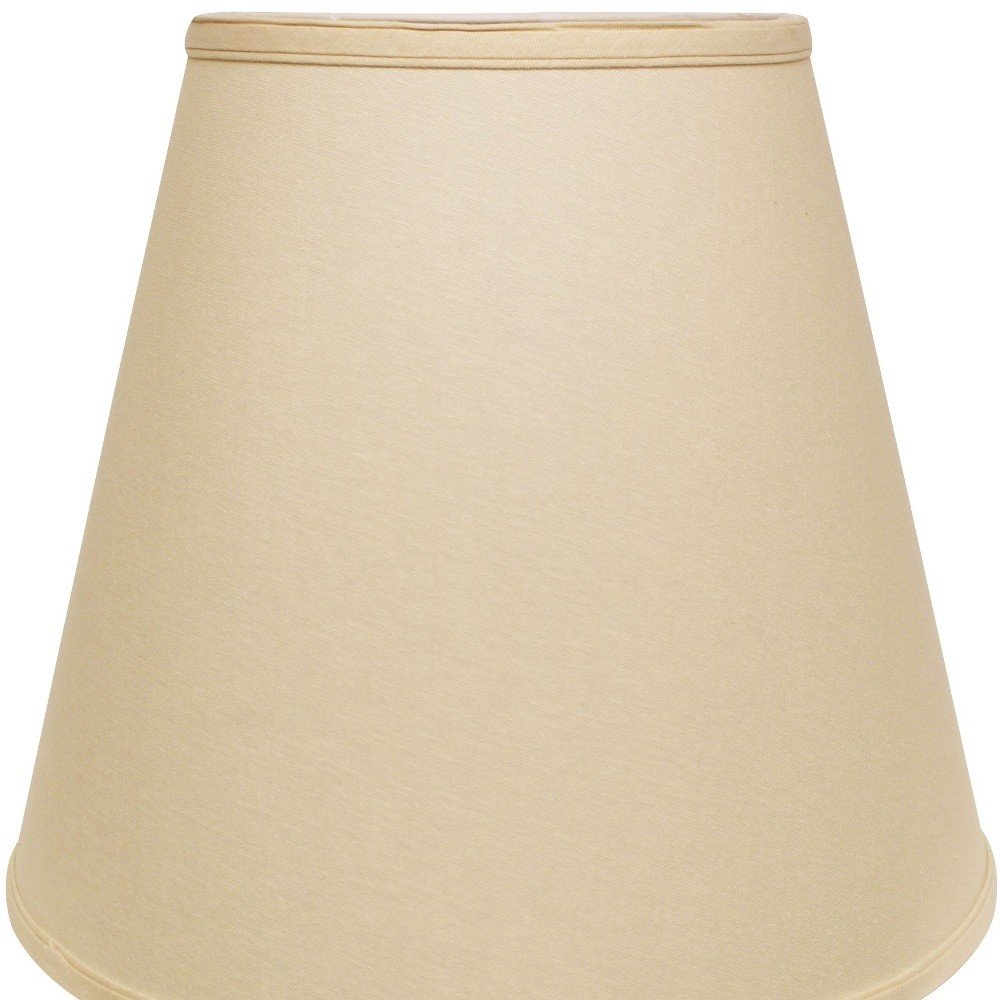 Beige Linen Empire Lamp Shade