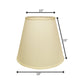 Ivory No Slub Innsbruck Empire Lamp Shade