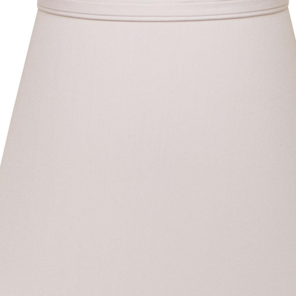 16" White Empire Deep Slanted No Slub Lampshade