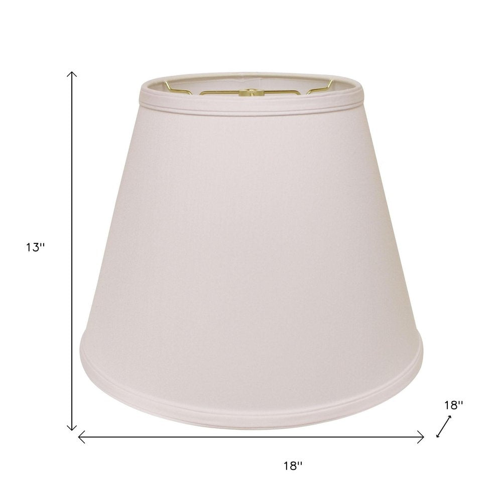 White No Slub Innsbruck Empire Lamp Shade