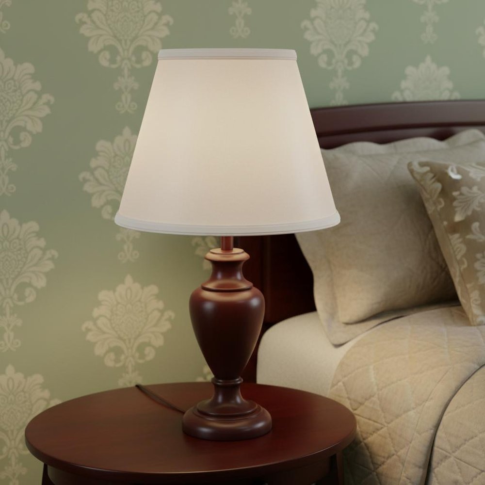 White No Slub Innsbruck Empire Lamp Shade