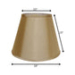 Tan No Slub Innsbruck Empire Lamp Shade