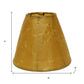 Brown Crinkle Oil Paper Empire Lamp Shade