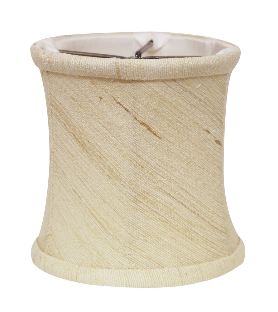 Natural Silk Drum Lamp Shade