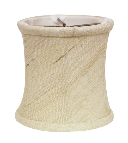 Natural Silk Drum Lamp Shade