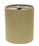 Gold Pongee Silk Drum Lamp Shade