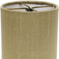 Gold Pongee Silk Drum Lamp Shade