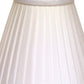 White Silk Empire Lamp Shade