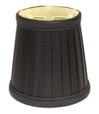 Black Silk Empire Lamp Shade