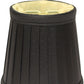 Black Silk Empire Lamp Shade