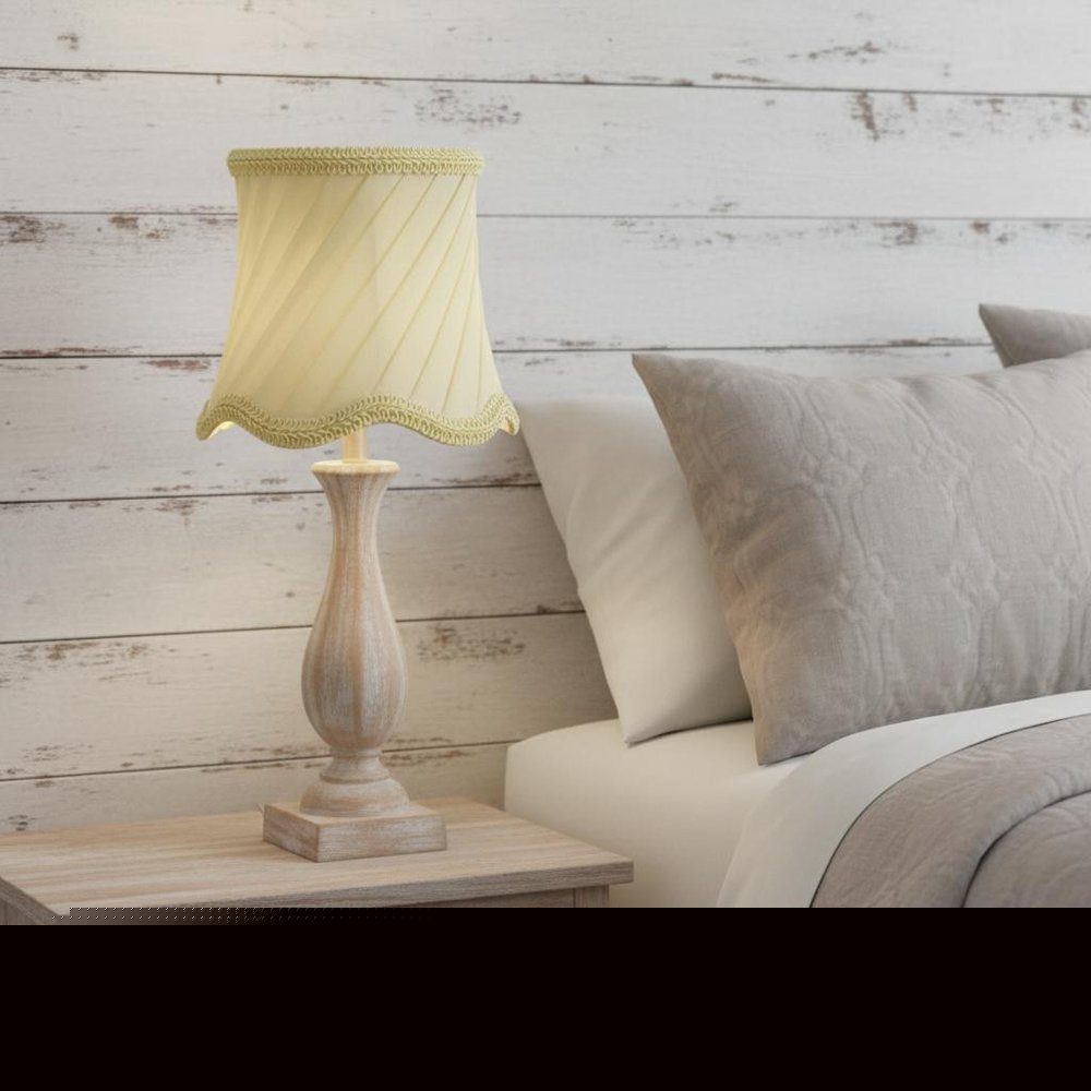 Slate Gray Silk Bell Lamp Shade