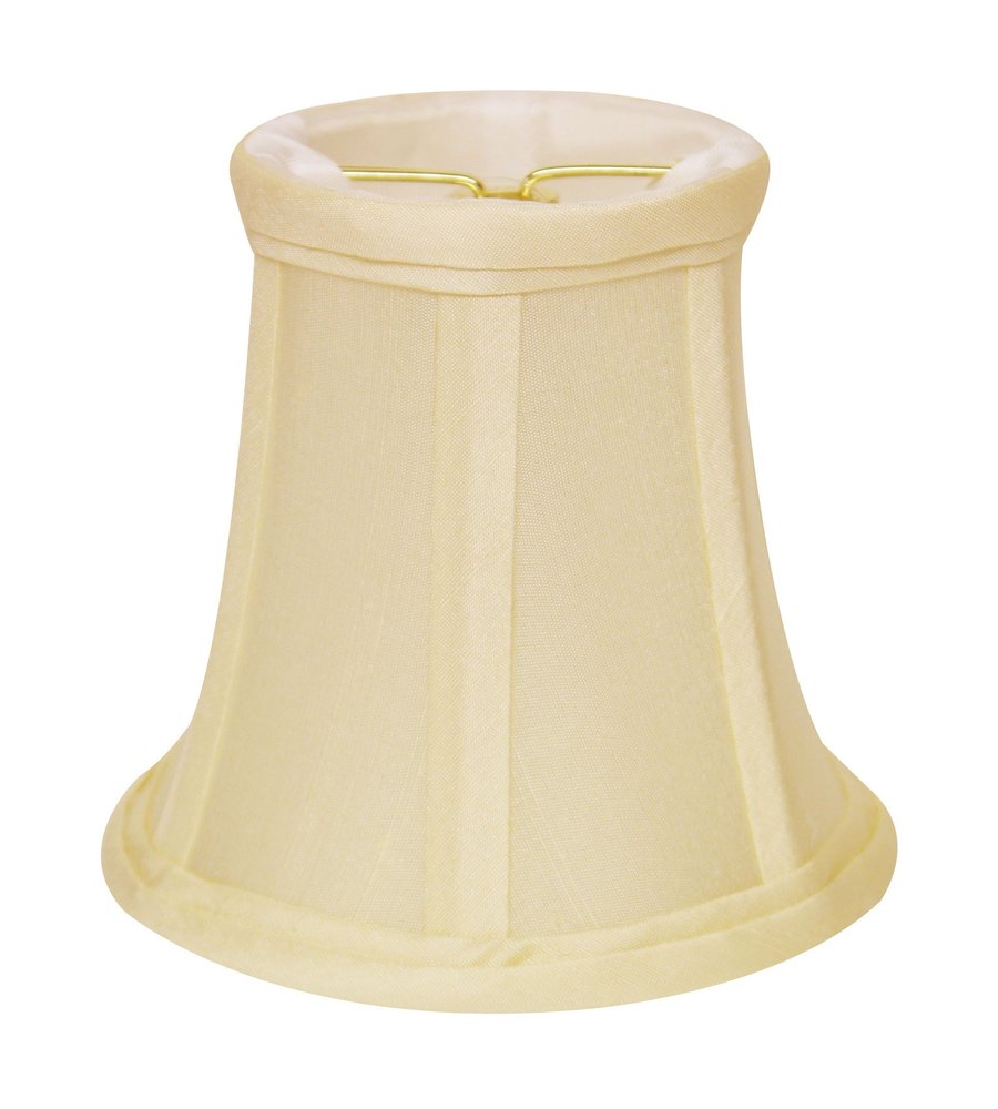 Ivory Dupioni Silk Bell Lamp Shade