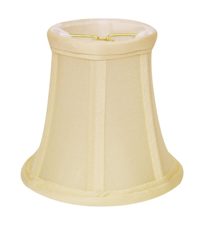 Ivory Dupioni Silk Bell Lamp Shade