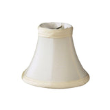 Slate Gray Shantung Silk Bell Lamp Shade