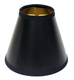 Black Parchment Empire Lamp Shade