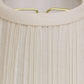White Broadcloth Empire Lamp Shade