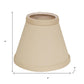 Slate Gray No Slub Innsbruck Empire Lamp Shade