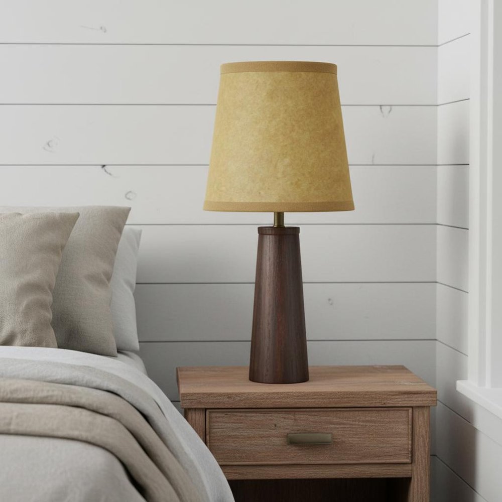 Brown Kraft Paper Empire Lamp Shade