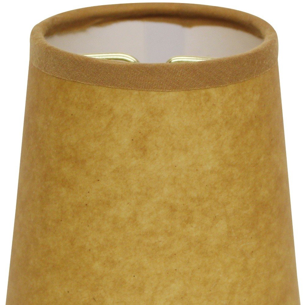 Brown Kraft Paper Empire Lamp Shade