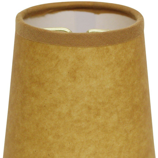 Brown Kraft Paper Empire Lamp Shade