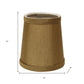 Bronze No Slub Innsbruck Empire Lamp Shade