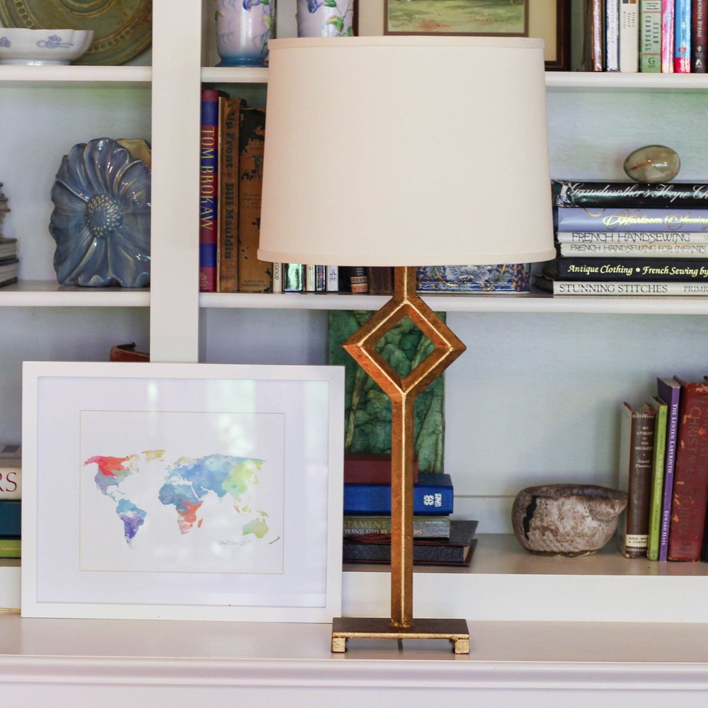 Ivory No Slub Innsbruck Drum Lamp Shade