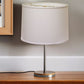 White No Slub Innsbruck Drum Lamp Shade