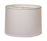 White No Slub Innsbruck Drum Lamp Shade