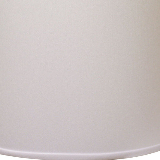 White No Slub Innsbruck Drum Lamp Shade