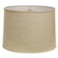 Light Yellow Linen Drum Lamp Shade
