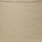 Light Yellow Linen Drum Lamp Shade